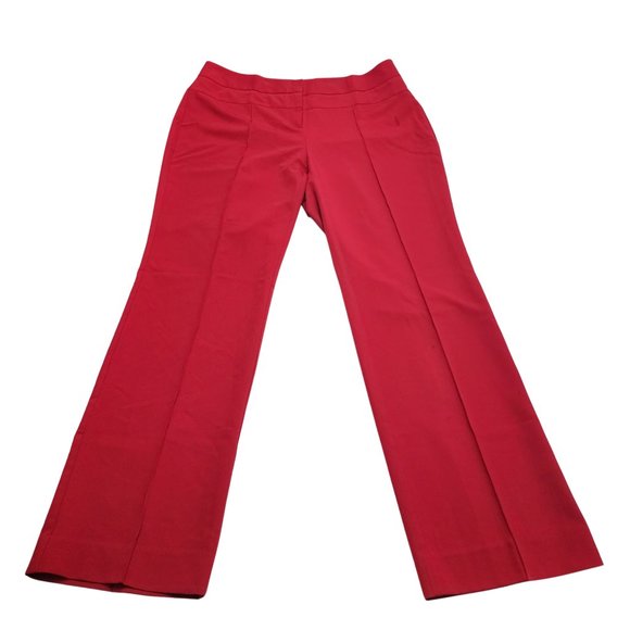Elegant Red Women's Pants - Picture 2 of 9